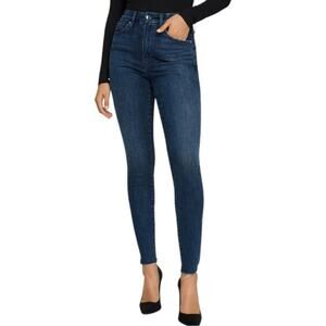 NWT Good American Good Legs Skinny Jeans w/ Raw Chewed Hem Size 2/26 Retail $99